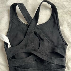 Fabletics Seamless Open Back Sportsbra